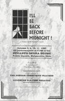 I'll Be Back Before Midnight Poster
