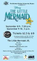 The Little Mermaid JR. poster